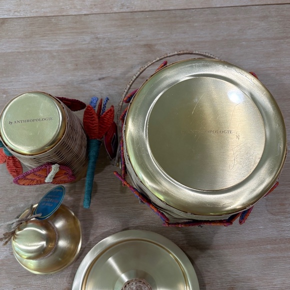 Anthropologie Abacaxi Ice Bucket and Cocktail Shaker, Set of 2, Sold Out Design - Picture 6 of 12